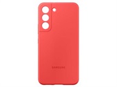 Samsung Galaxy S22 Silicone Cover - Glow Red